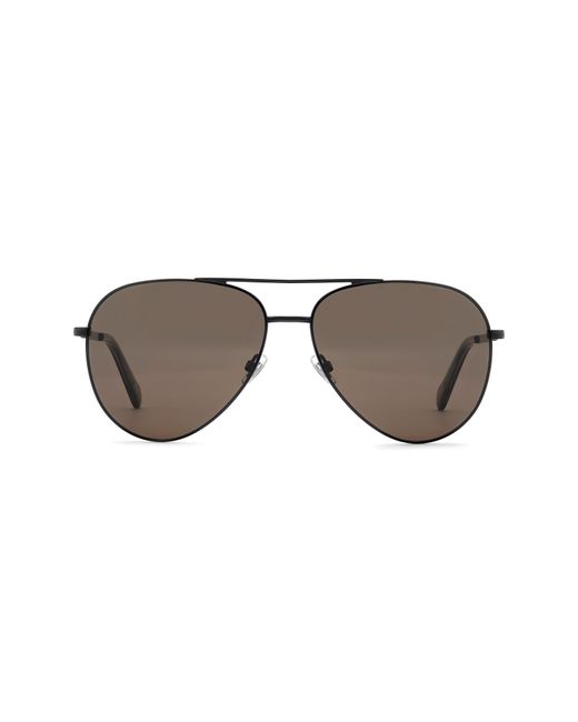 Fossil Multicolor 60Mm Pilot Sunglasses for men