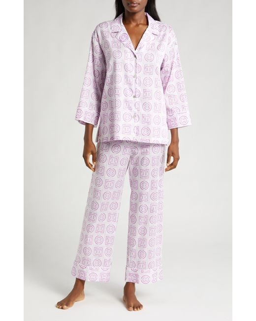 Natori Pink The Getaway Cotton Pajamas