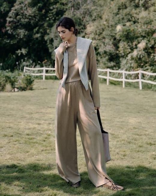 JUANA Green Aera Pull-On Pants