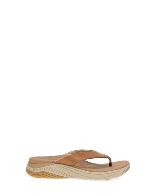 Dansko Brown Rosemary Platform Flip Flop