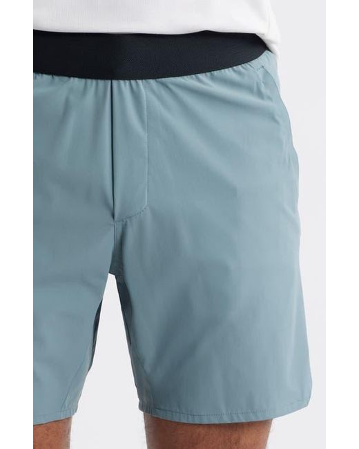 TEN THOUSAND Blue Tactical Lined 7-Inch Training Shorts for men