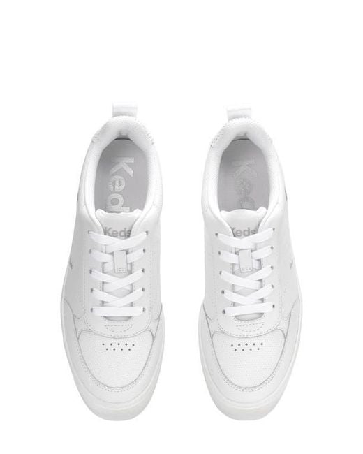 Keds White Skyler Platform Sneaker