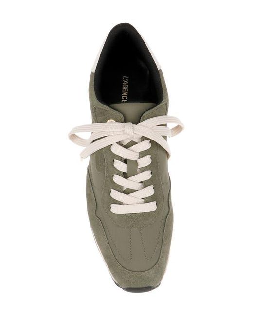 L'Agence White Ivone Platform Sneaker