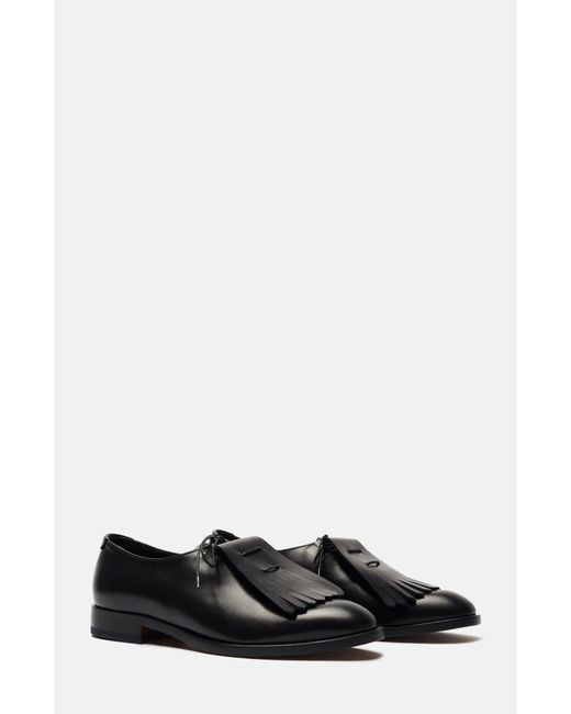 Scarosso Black Ester Monk Strap Shoes