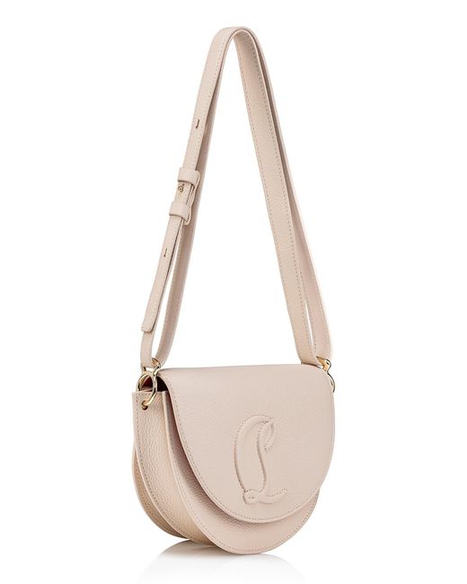 Christian Louboutin Natural By My Side Leather Crossbody Bag