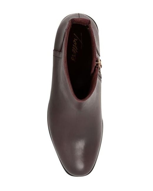 Trotters Brown Ava Bootie