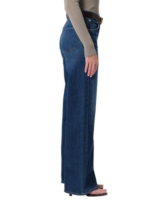 Citizens of Humanity Blue Lyra High Waist Wide Leg Jeans