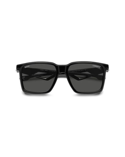 Carrera Black X Ducati 56Mm Rectangular Sunglasses for men