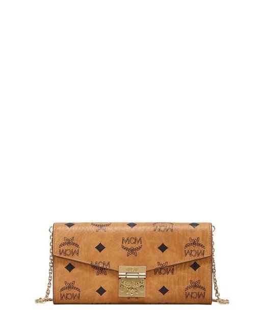 MCM White Tracy Wallet On Chain