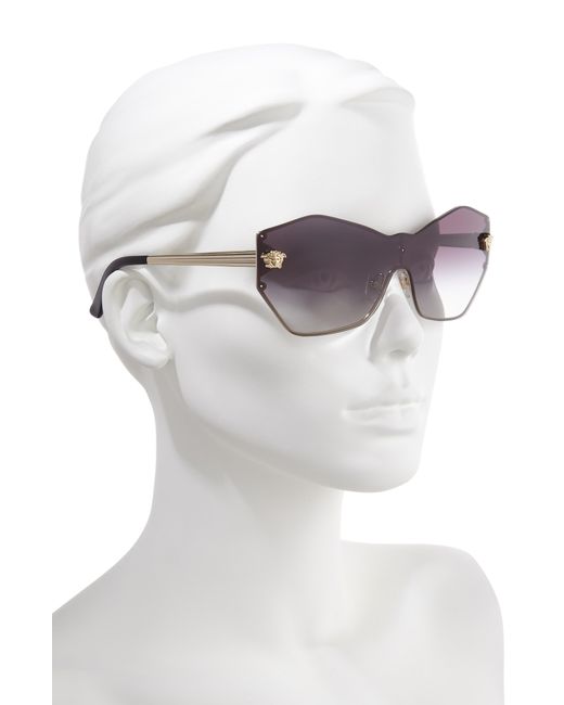 Versace Multicolor Gradient Shield Sunglasses