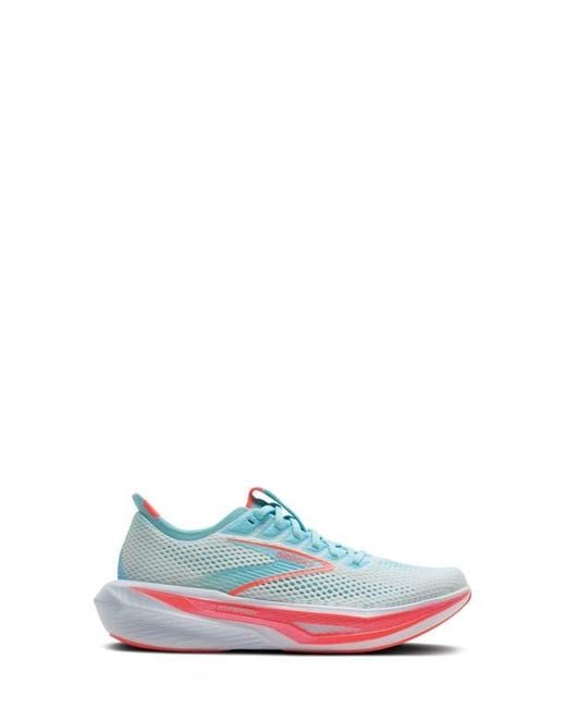 Brooks White Hyperion 3 Running Shoe