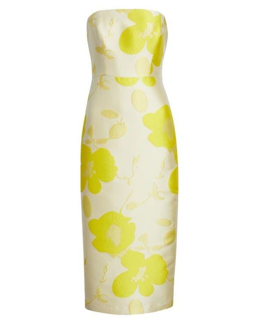 sam edelman floral embroidered strapless dress Sam Edelman Women's Floral Sequence Strapless Dress