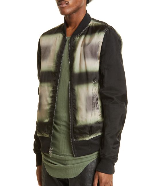Rick Owens Reversible Flight Jacket in Black for Men | Lyst