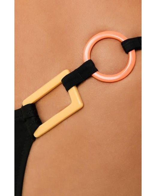 Solid & Striped Black The Gaia Bikini Bottoms