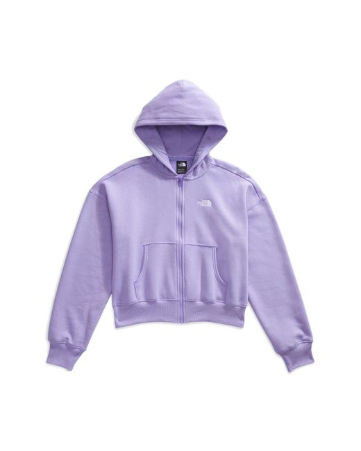 The North Face Purple Evolution Full-zip Hoodie