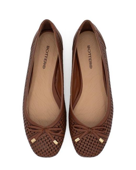 BOTTER Brown Botsamya Ballet Flat