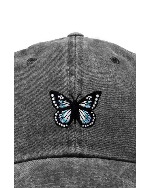 Alix Gray Butterfly Hat