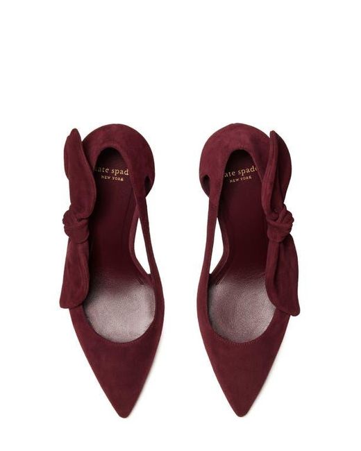 Kate Spade Purple Bunnie Pointed Toe Pump