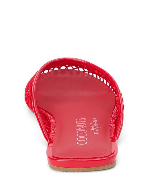 Matisse Red Brooklyn Mesh Mule
