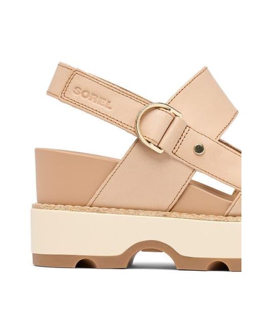 Sorel Natural Joanie Iv Platform Wedge Sandal