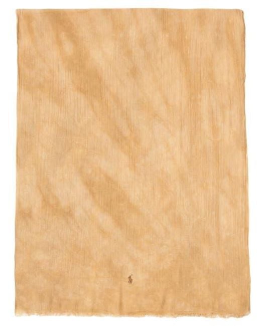 Polo Ralph Lauren Natural Salt Wash Scarf for men