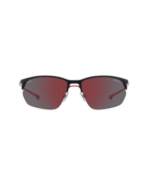 Carrera Purple Carduc 65Mm Polarized Rectangular Sunglasses for men