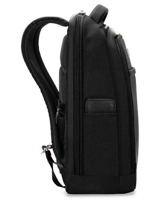Briggs & Riley Black @Work Slim Backpack