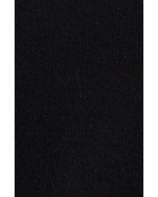 Nili Lotan Black Dixon Crewneck Merino Wool & Cashmere Sweater