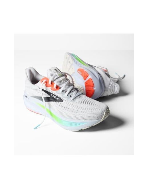 Brooks White Ghost 17 Running Shoe for men