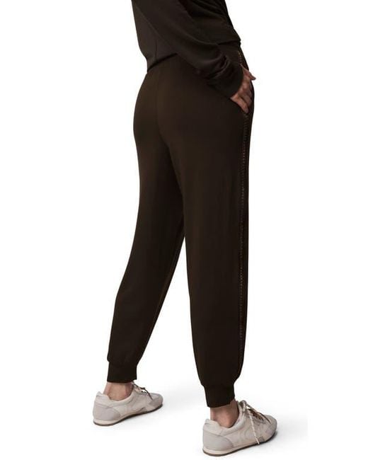 Splendid Black Supersoft Slim Joggers