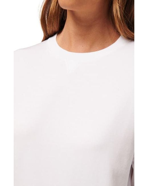 Travis Mathew White Cloud Sweatshirt
