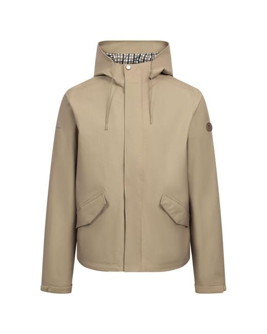 Trespass Green Clachan Waterproof Jacket for men