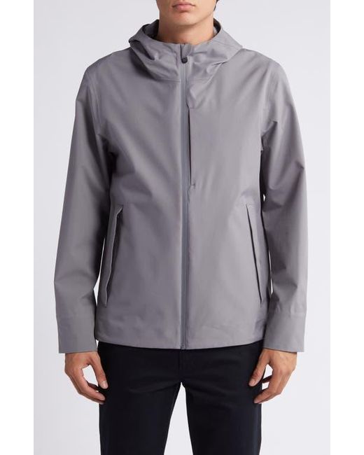 Save The Duck Gray Jari Waterproof Hooded Jacket for men