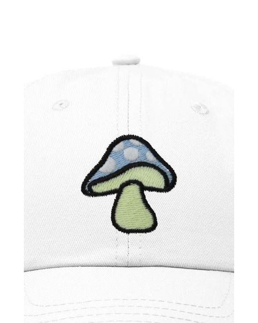 Alix White Mushroom Hat for men