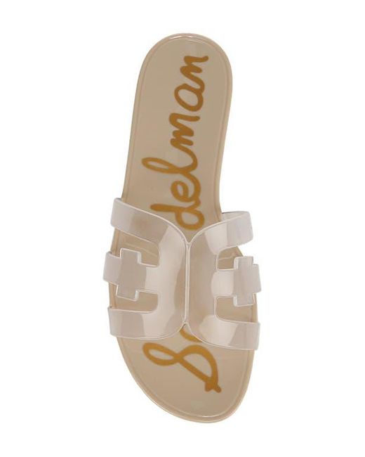 Sam Edelman Natural Bay Jelly Slide Sandal
