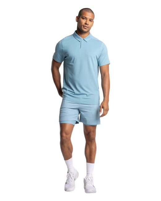 AVI White Drive Pickleball Polo for men