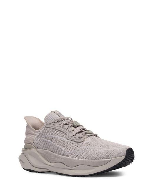 Clarks Gray Pace Rise Sneaker for men