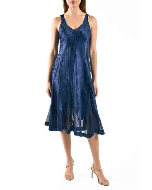 sachin and babi light blue dress Buy NEW Komarov Satin Chiffon 3/4 Sleeve Cocktail Evening Dress Size S NWT  Made in USA Online in India main image 0