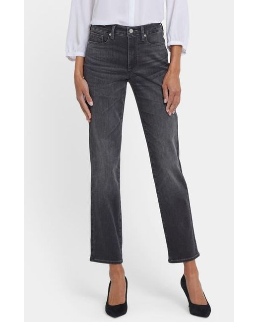 NYDJ Blue Sheri High Waist Slim Jeans