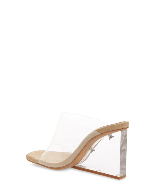 Jeffrey Campbell Acetate Wedge Mule in White - Lyst