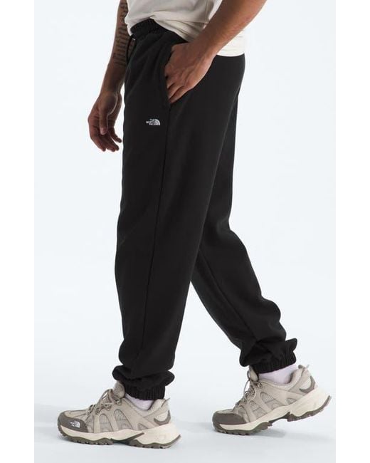 The North Face Black Essential Drawstring Joggers for men