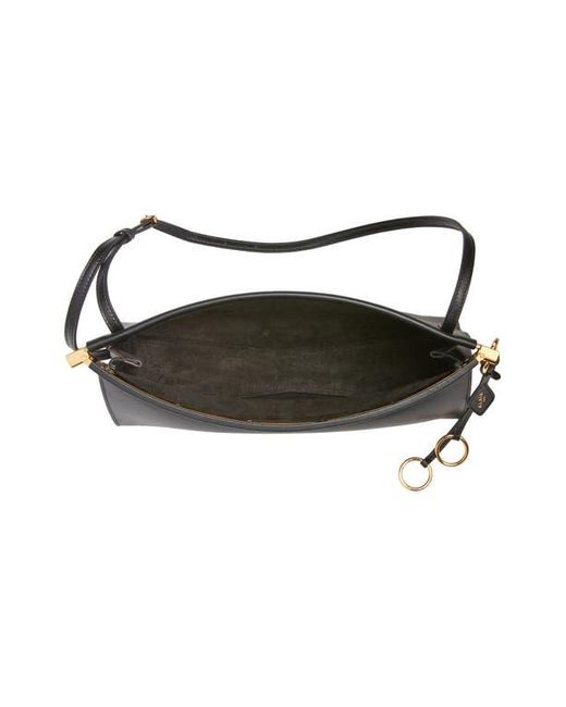 Alaïa Black Medium Le Click East/West Leather Shoulder Bag