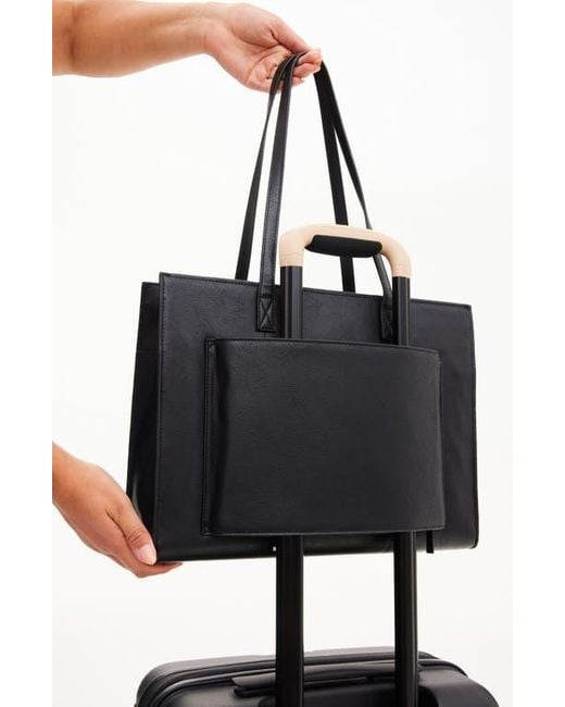 BEIS Black The Work Tote