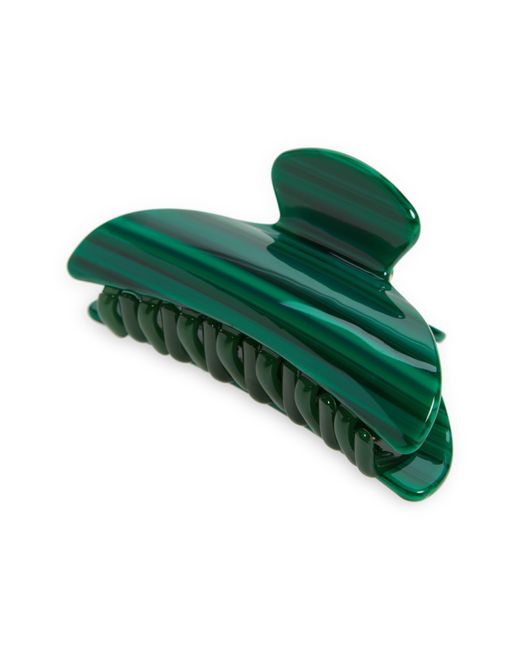 Machete Green Midi Heirloom Claw Clip