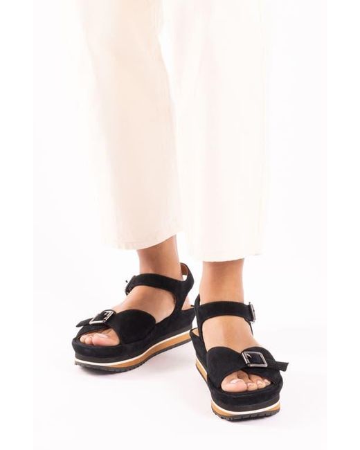 L'amour Des Pieds Blue Vardant Platform Sandal