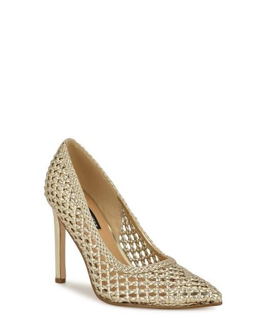 Nine West Metallic Tatiana Pointed Toe Pump