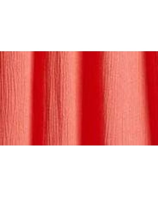 Elan Red Wrap Maxi Cover-up Dress