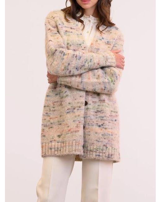 Celtic & Co. Natural Slouch Longline Cardigan