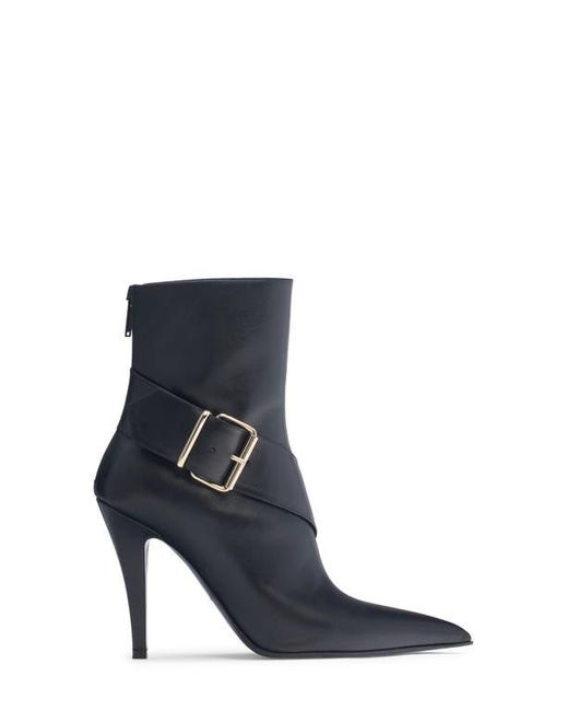 Alexander McQueen Blue Heron Pointed Toe Bootie