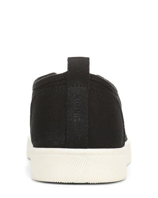 Vionic Black Cobalt Slip-On Sneaker